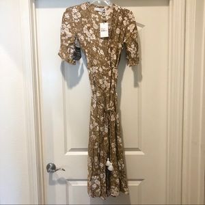 Faithfull the Brand Floral Dress Small